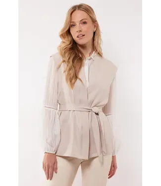 C&S The Label C&S Gilet Charel Sand
