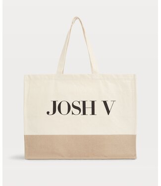 Josh V Josh V Baggy Canvas Tas Off White
