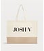 Josh V Josh V Baggy Canvas Tas Off White