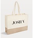Josh V Josh V Baggy Canvas Tas Off White