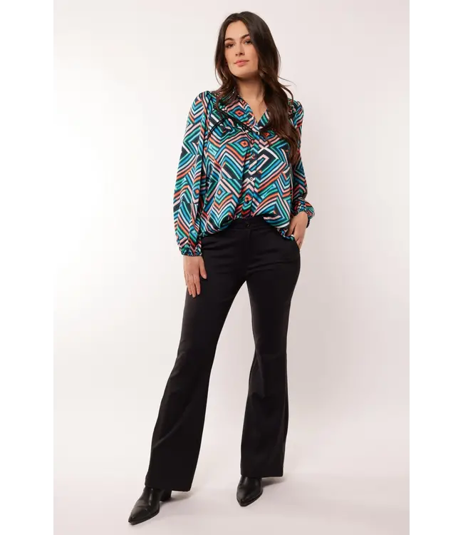 C&S The Label C&S Broek Cady Zwart