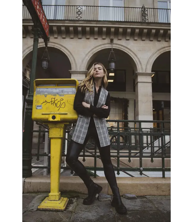 C&S Gilet Charlin Zwart