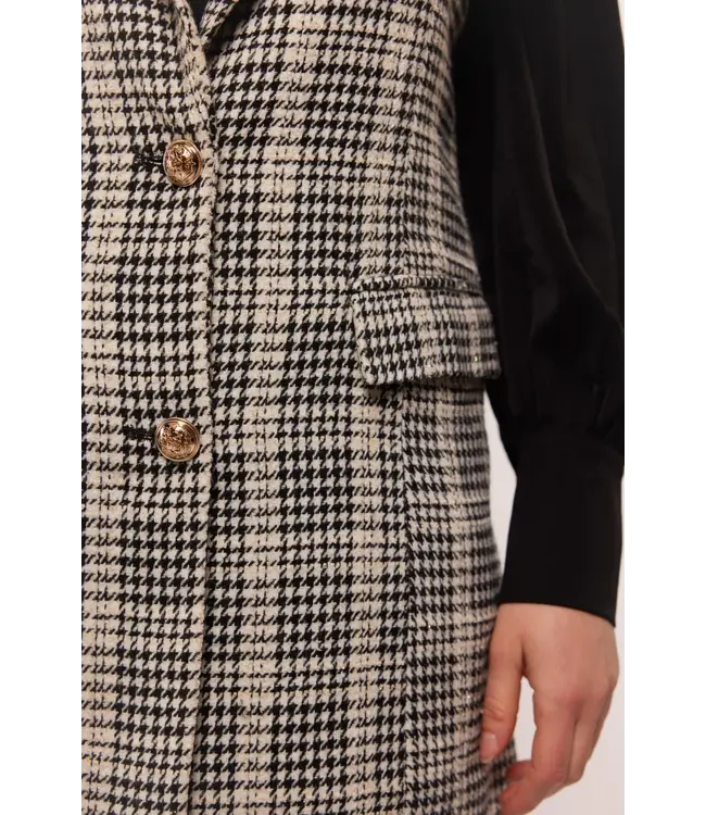 C&S Gilet Charlin Zwart