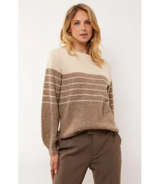 G-maxx G-maxx Trui Esmina Wool White / Sahara