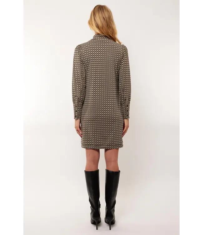 G-maxx Jurk Brandy Black/Sahara