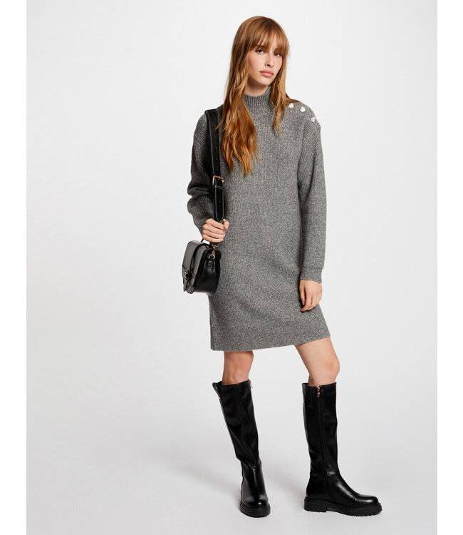 Morgan de toi Morgan Jurk Rmstori Grey