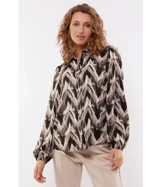 C&S The Label C&S Blouse Sidra Black/Color