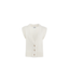 Fluresk Fluresk Vest Spencer Shay Ecru