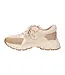 La Strada Sneaker Taupe/White Micro/Fur