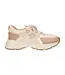 La Strada Sneaker Taupe/White Micro/Fur