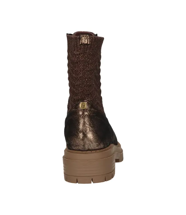 La Strada Laars Brown Cracked + Knitted