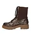 La Strada Laars Brown Cracked + Knitted
