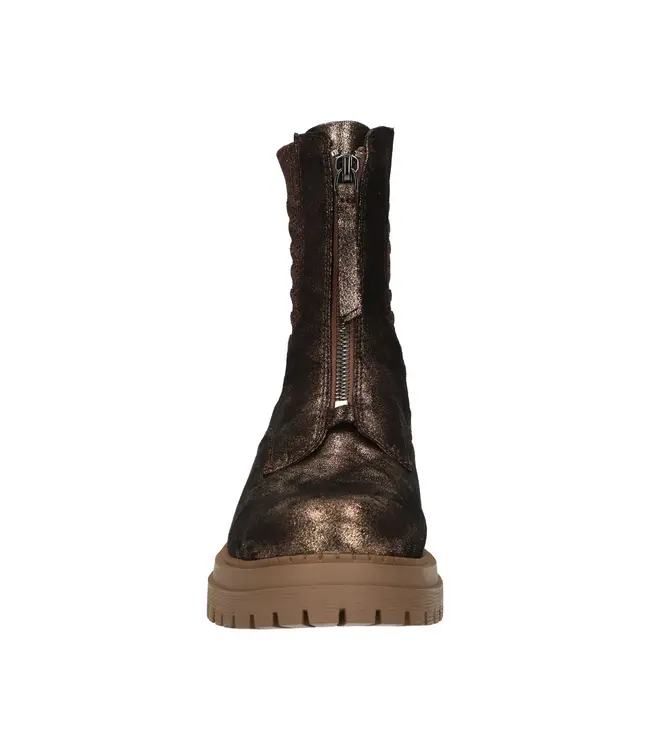 La Strada Laars Brown Cracked + Knitted