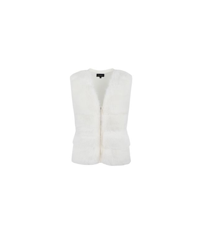 G-maxx G-maxx Gilet Effie Wool White