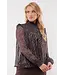 C&S The Label C&S Top Evy Dark Chocolate/Sand
