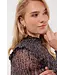 C&S The Label C&S Top Evy Dark Chocolate/Sand
