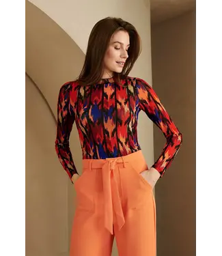 Lofty Manner Lofty Manner Top Layne Tiber River Print