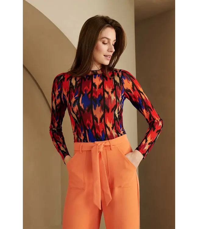 Lofty Manner Lofty Manner Top Layne Tiber River Print