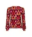 Lofty Manner Lofty Manner Top Araya Heart Ikat Print