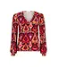 Lofty Manner Lofty Manner Top Araya Heart Ikat Print