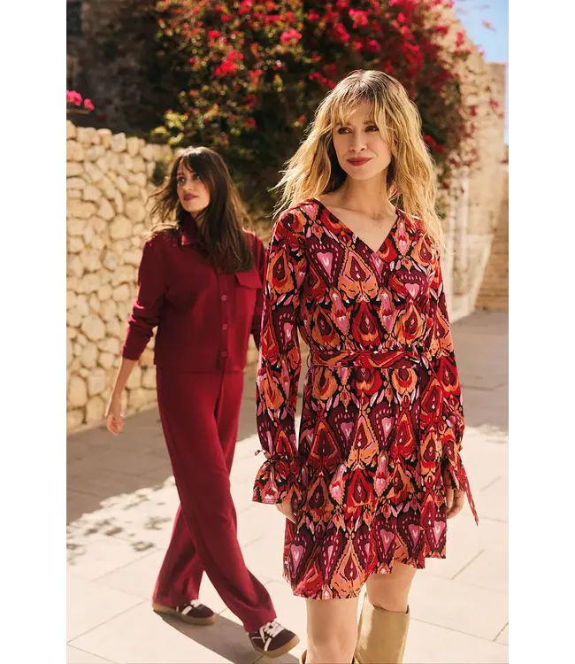 Lofty Manner Broek Nathalia Bordeaux