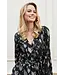 Lofty Manner Lofty Manner Jurk Anne Frosty Grey Print