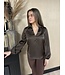 Rinascimento Blouse Luna Chocolate Brown