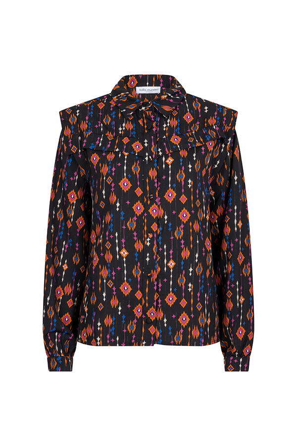 Lofty Manner Blouse Ivy Western Print - Iconic Musthaves