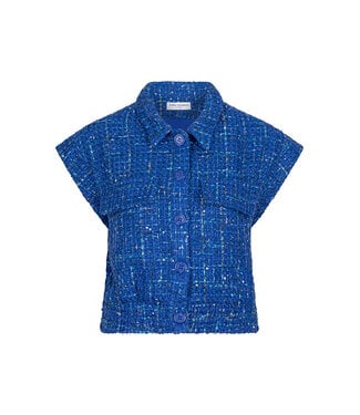 Lofty Manner Lofty Manner Gilet Ayla Blue