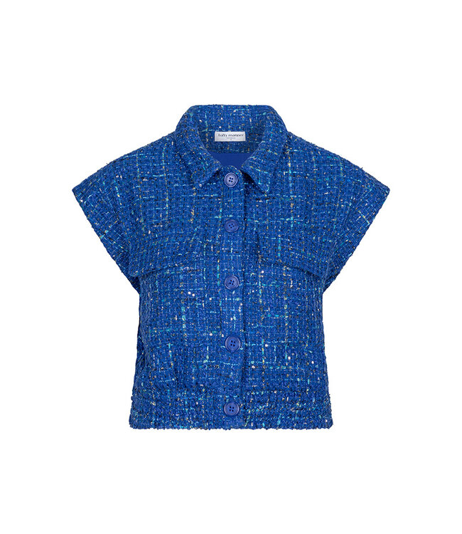 Lofty Manner Lofty Manner Gilet Ayla Blue