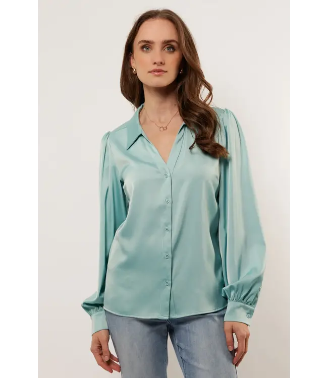 G-maxx Blouse Layne Green Mint
