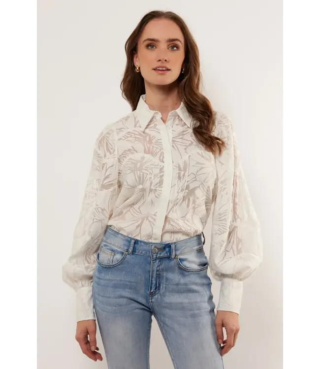 G-maxx Blouse Zita Offwhite