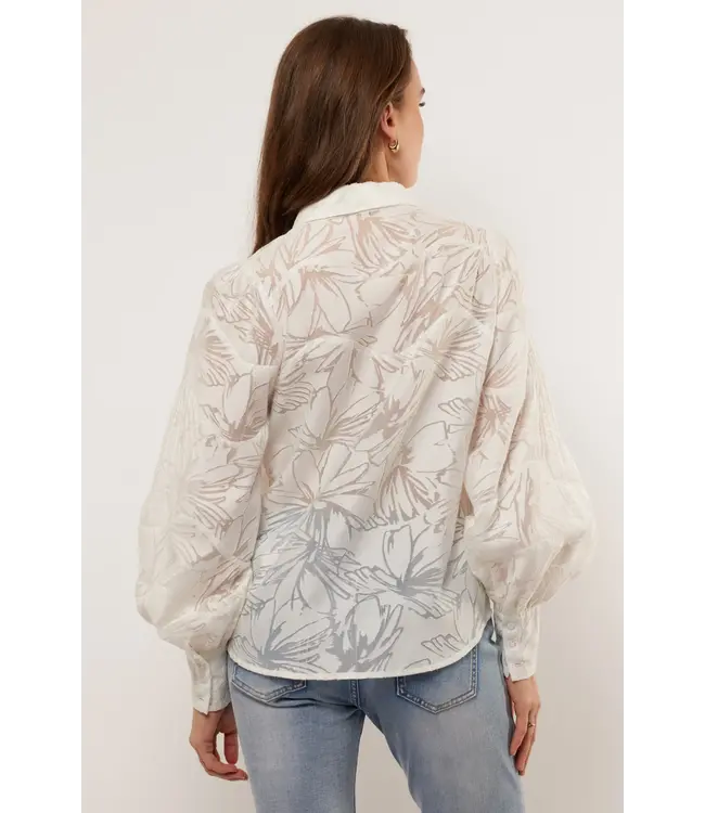 G-maxx Blouse Zita Offwhite