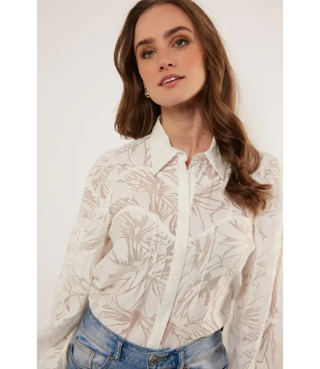 G-maxx Blouse Zita Offwhite