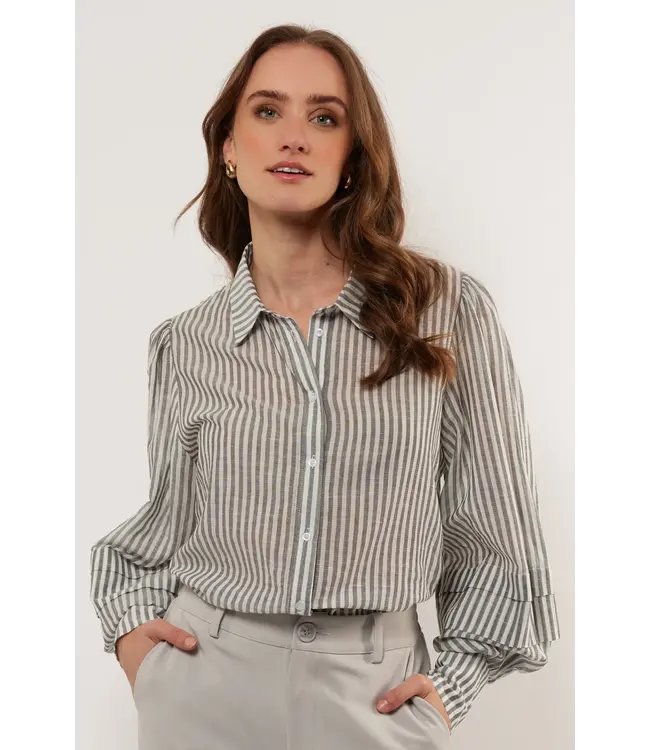 G-maxx G-maxx Blouse Sam Offwhite/Grey