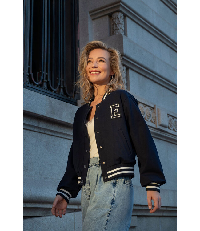Elvira Elvira Bomber Jacket Fien Navy