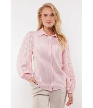 C&S The Label C&S Blouse Quint Offwhite / Pink