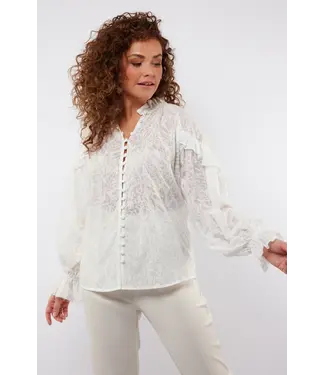 C&S The Label C&S Blouse Amalee Offwhite