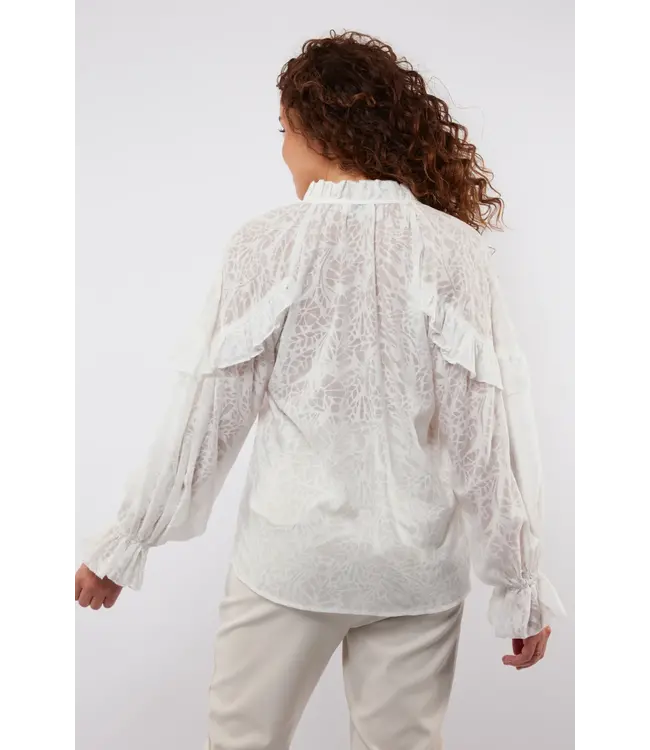 C&S Blouse Amalee Offwhite