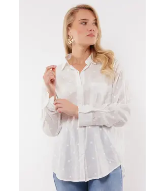 C&S The Label C&S Blouse Eme Offwhite