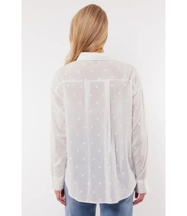 C&S Blouse Eme Offwhite