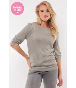 C&S The Label C&S Top Mirandy Grey