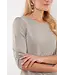 C&S The Label C&S Top Mirandy Grey