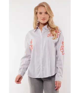 C&S The Label C&S Blouse Lorraine Grey