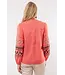 C&S The Label C&S Blouse Cascade Spicy Coral