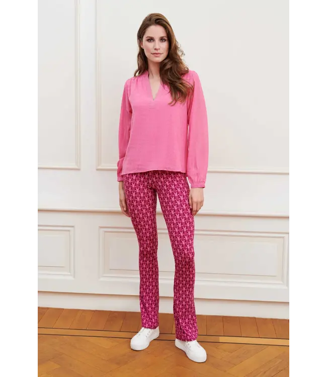 Lofty Manner Blouse Julie Pink