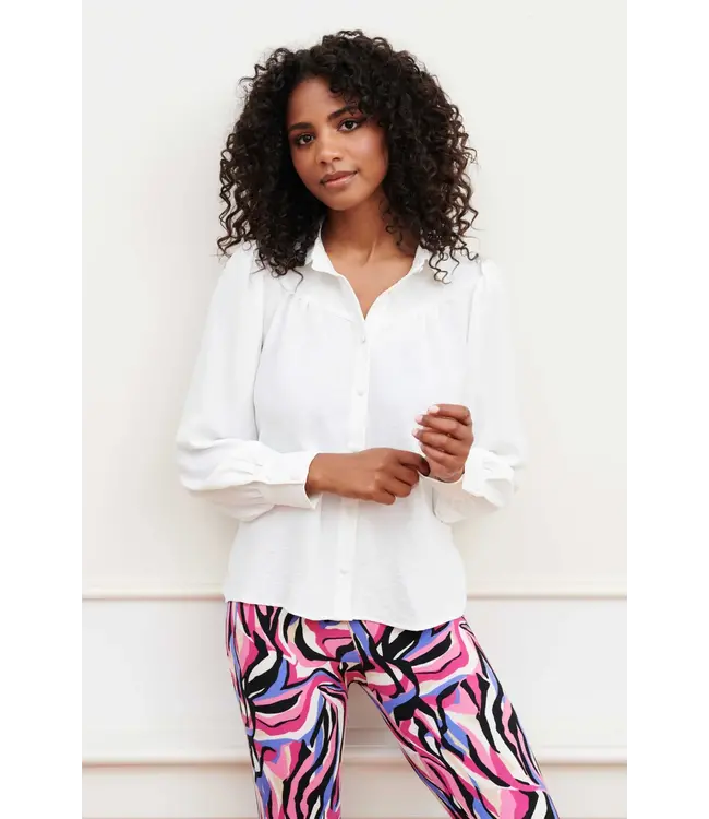 Lofty Manner Blouse Ella White