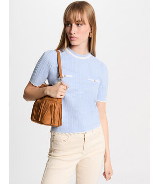 Morgan de toi Morgan Top Mseoul Blue