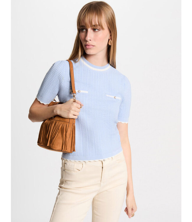 Morgan de toi Morgan Top Mseoul Blue