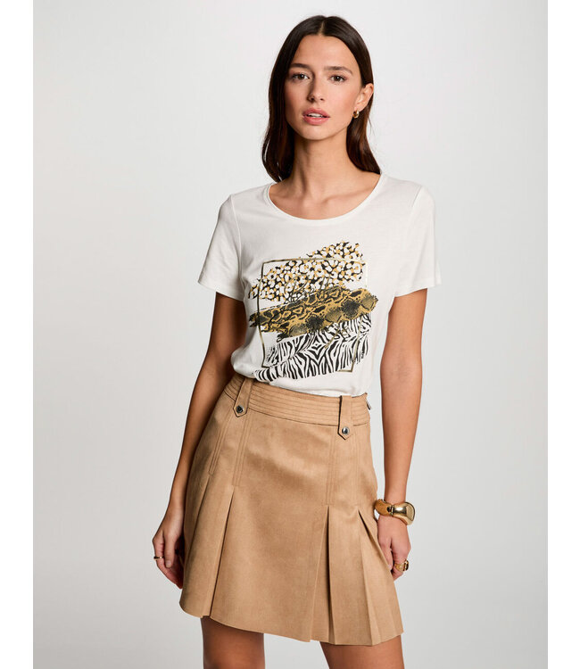 Morgan de toi Morgan T-shirt Dsafa Off White